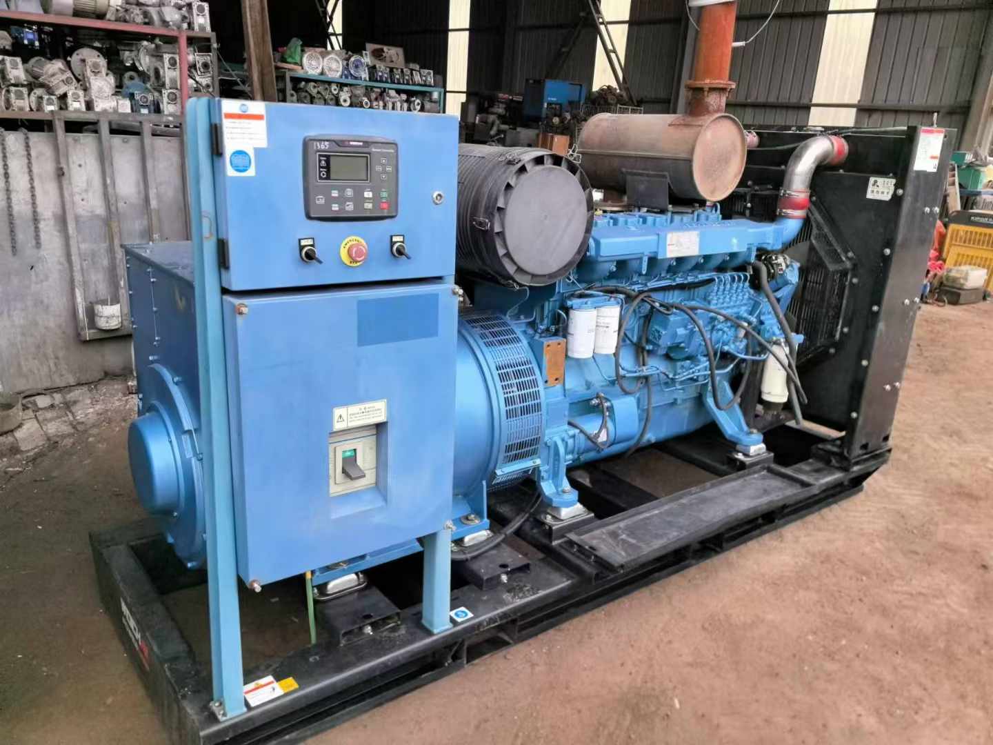 弋江500kW 柴油发电机组可带动设备功率的计算公式是什么？